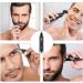 Professional 4 in 1 Nose and Ear Hair Trimmer - Painless Stainless Steel Remover for Men & Women - Waterproof Dual Edge Blades - Buy Online on GoSupps.com