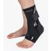 VITTO Ankle Support for Ligament Damage - Non-Slip Ankle Brace for Sprained Ankle Weak Ankles and Achilles Tendonitis Support. Suitable for Women and Men (S with Strap) With Strap S