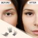 QUEWEL Cluster Lashes 144 Pcs C/D Curl 8-16mm DIY Eyelash Extensions - Natural & Mega Styles - Soft False Lashes for Personal Makeup at Home - Buy Online on GoSupps.com
