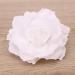 KALLORY Womens Hair Clips Rose Brooch Pin Rose Hair Clip Flower Hairpin Flower Hair Clip Artificial Flower Brooch for Women Party (1 Piece White) Rose Flower Hair Clip Bridal Hair Clip - Buy Online on GoSupps.com