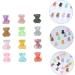Abaodam 100pcs Nails D Accessories Manicure Small Jewelry Candy Decor Resin Design Bears Little Cartoon - Buy Online on GoSupps.com