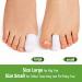 Buy Bukihome Silicone Toe Caps for Big Toe - 10 Pieces for Pain Relief from Hammer Toes Blisters & Calluses - Ideal for Runners - Small White - Buy Online on GoSupps.com