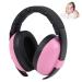 YANKUIRUI Baby Ear Defenders Noise Cancelling Headphones Ear Protection Adjustable Earmuff For Age 3 months To 3 Years At Firework Concert Cinema Pink