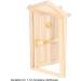YYQTGG Miniature Wooden Door - Birch Craftsmanship for 1:12 Dollhouse Decor - 4 Grids - Buy Online on GoSupps.com