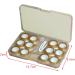Harayaa 4x Travel Case for 6 Pairs of Contact Lenses - Leak-Proof Silicone Seals Compact & Stylish for Women - Ideal for International Travel - Buy Online on GoSupps.com