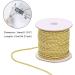 PandaHall 3mm Metallic Twisted Cord Rope - 35 Yards | Gold Satin Shiny Cord for Home Decor and Graduation Honor Cord - Buy Online on GoSupps.com