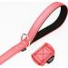 Taglory Reflective Dog Leash for Medium to Large Dogs | Padded Handle Supports 10-75 kg 1.2m x 2.5cm | Pink - Durable & Comfortable - Buy Online on GoSupps.com