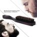 Benkeg Beard Brush - Premium Wooden Mustache Comb & Shaving Brush for Men | Multifunctional Facial Hair Grooming Tool - Buy Online on GoSupps.com