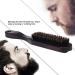 LAURAG Mustache Brush & Beard Comb | Premium Wooden Facial Hair Grooming Tool for Men - Buy Online on GoSupps.com