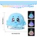 Delycazy LED Octopus Bath Toy for 1-3 Year Olds - Automatic Spray Water & Light Up, Perfect for Toddlers & Kids, Blue - Buy Online on GoSupps.com