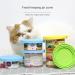 WASYPLSFOI Tin Can Lids Covers Lid Cover for Cans Tins Dog Cat Food Container Plastic 3 Standard Seal with Spoon 3+3 - Buy Online on GoSupps.com