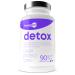 Detox NAC N-Acetyl-Cysteine Artichoke Milk Thistle Black Radish - Drainer and Elimination - Powerful and Fast Liver Detox & Colon - +1 Month of Cure - Made in France - 90 Capsules - Hexagon