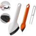 Crevice Cleaning Brush 3 in 1 Multi-Function Gap Cleaning Brush Efficient Floor Scrubbing Brush with Non-Slip Handle Bathroom Cleaning Brush Reusable White - Buy Online on GoSupps.com