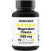 Magnesium Citrate 500 mg 90 Vegan Capsules with Premium Omega 3 - Extra high Absorption