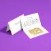 Personalised Acrylic Birthday Cake Topper | Custom Name & Color Cake Decoration | KreateSquare (Gold) - Buy Online on GoSupps.com