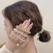 KuuGuu Crystal Pearl Hair Ties - 5 PCS Elastic Hair Bands for Women and Girls - Buy Online on GoSupps.com