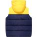 Happy Cherry Kids' Winter Puffer Vest Jacket - Lightweight & Water Resistant Hooded Gilet for Boys and Girls | Windproof Down Vest - 4-5 Years (02-Blue) - Buy Online on GoSupps.com