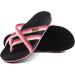 Chillron Women Orthotic Flip Flops - Arch Support Thong Sandals - Size 9 Black - Buy Online on GoSupps.com