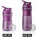 BlenderBottle SportMixer Tritan - BPA Free Protein Shaker & Water Bottle - Fitness Shakes (Plum 1 Pack) - Buy Online on GoSupps.com