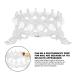 Buy Crown Typed Pen Carrier | Silver Nail Art Brush Storage Holder for Home Use | Perfect Manicure Container - Buy Online on GoSupps.com