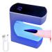 Lishumei Mini LED Nail Lamp, 24W UV Light for Nails with Timer UV Lamp for Gel Nails Quicky-Dry Nail Light Portable USB Nail Dryer for Travel Manicure Art DIY Nail Art