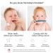 Buy BPA-Free Silicone Bite Ring & Chew Tubes for Babies - 4 Pack with Cleaning Brush | Safe Toddler Sensory Toys - Buy Online on GoSupps.com
