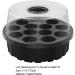 Galand Planting Plant Pot Space-saving 13 Hole Nursery Pan Convenient for Outdoor 1 Set Black - Buy Online on GoSupps.com