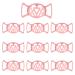 Mask holder for children support with ear loops internal support frame for children reusable washable 10 pieces (pink)