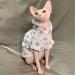 TENGTUD Hairless Cat Clothes Sphynx/Devon Cat Autumn And Winter Thicken With Hat Clothes-M - Buy Online on GoSupps.com