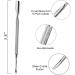 Spoon Cuticle Pusher Cleaner Trimmer Manicure Pedicure Tools Set - 2 Pc for Nail Care - Buy Online on GoSupps.com