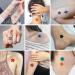 Natural Plant-Based Temporary Body Art Painting Kit | Semi-Permanent DIY Fake Freckles & Tattoos | 60Pcs Stencils | 2 Bottles (Brown) - Buy Online on GoSupps.com