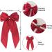 4 Pack Large Hair Bows for Women Oversized Long-tail Cute Aesthetic Hair Accessories Large Hair Barrettes for Women Big Bows for Girls (White Black Red Green) - Buy Online on GoSupps.com