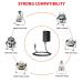 MEROM 5V Graco Swing Power Cord | Charger Replacement for Simple Sway, Glider LX, Elite, Premier, Lite, Petite LX, Sweetpeace, DuetSoothe, DuetConnect LX - Black - Buy Online on GoSupps.com