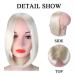 Bangs Side Bangs Long Straight Bangs Middle Part Bangs Invisible Clip in Bangs Synthetic Nature Look Hair Piece Extension Fringe Clip in Hair Bangs Hairpiece for Women Curved Bangs for Daily Wear ( 923-105 - Buy Online on GoSupps.com