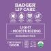 Buy Badger Organic Pink Grapefruit Lip Balm 0.15 oz - Natural Moisturizer - Buy Online on GoSupps.com