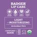 Badger Organic Classic Lip Balm Sticks - Green Box (4 Pack) | 0.15 oz Each - Buy Online on GoSupps.com