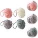Minkissy 4pcs Bath Balls & Exfoliating Loofah Sponges - Assorted Colors | Body Scrubber Puff for Spa & Shower - Buy Online on GoSupps.com