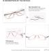 Gaoye Blue Light Blocking Glasses  Square Computer Gaming Eye-glasses Anti UV Lens Fashion Fake Frames Men Women Clear Brown Frame - Buy Online on GoSupps.com