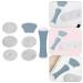 Uonlytech Nail Art Stamp Kit | Christmas Nail Plates & Clear Stampers | Stainless Steel 9x2.6cm | Assorted Colors for Manicure Decor - Buy Online on GoSupps.com