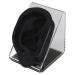 Silicone Ear Model Black Simulation Soft Silicone Single Human Ear Mould for Practice Acupuncture Earring Display Piercing Practice