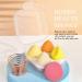 AUAUY 6 Pcs Makeup Sponges Blender Set 4 Pcs Professional Beauty Sponge Foundation Blending Blender with 1 Sponge Holder 1Powder Puff Multi-colored Makeup Sponges for Cream Liquid and Powder 4pcs-Yellow - Buy Online on GoSupps.com