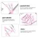 Didiseaon 20 Pcs Silicone Lip Brush Set - Lipstick Applicator & Makeup Accessory for Flawless Lips - Buy Online on GoSupps.com