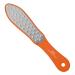 2Easy Pro Stainless Steel Foot File - Professional Double Texture File - Double Sided Ergonomic Handle - Ideal for Calluses and Thicknesses (Orange)