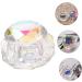 Housoutil Crystal Glass Nail Dish Glass Crystal Nailart Cup Glass Crystal Cup for Terrarium Dappen Dishes for Acrylic Women Nail Cup Glass Dishes Modeling Women's Penholder - Buy Online on GoSupps.com