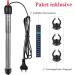 FEDOUR Aquarium Heater - 50W 100W 300W Adjustable Thermostat with Suction Cups for Fish Tanks - Buy Online on GoSupps.com