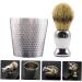 Minkissy Beard Brush Set Soft Fur Beard & Mustache Care Kit with Razor Tools for Men | Premium Grooming Essentials - Buy Online on GoSupps.com