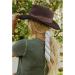 MIX BROWN Western Outback Hat - 100% Australian Wool - Crushable Men's Cowboy Hat - Wide Brim Pinch Front - Classic Style - Brown - Buy Online on GoSupps.com