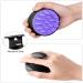 Atiyoo Hair Scalp Massager - Soft Silicone Shampoo Brush for Hair Care Growth & Relaxation | Black - Buy Online on GoSupps.com