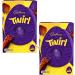 2x Twirl Large Chocolate Easter Eggs | Perfect for Easter Gift | Perfect for Egg Hunt | Chocolate Gifts | Chocolate Easter Egg 2024 | Thank You Gifts | Easter Party | 198g - Buy Online on GoSupps.com