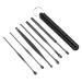 BCOATH 6pcs Complete Earwax Cleaning Tools Kit Ear Cleaner for Adults Gentle Removal Travel Daily Use